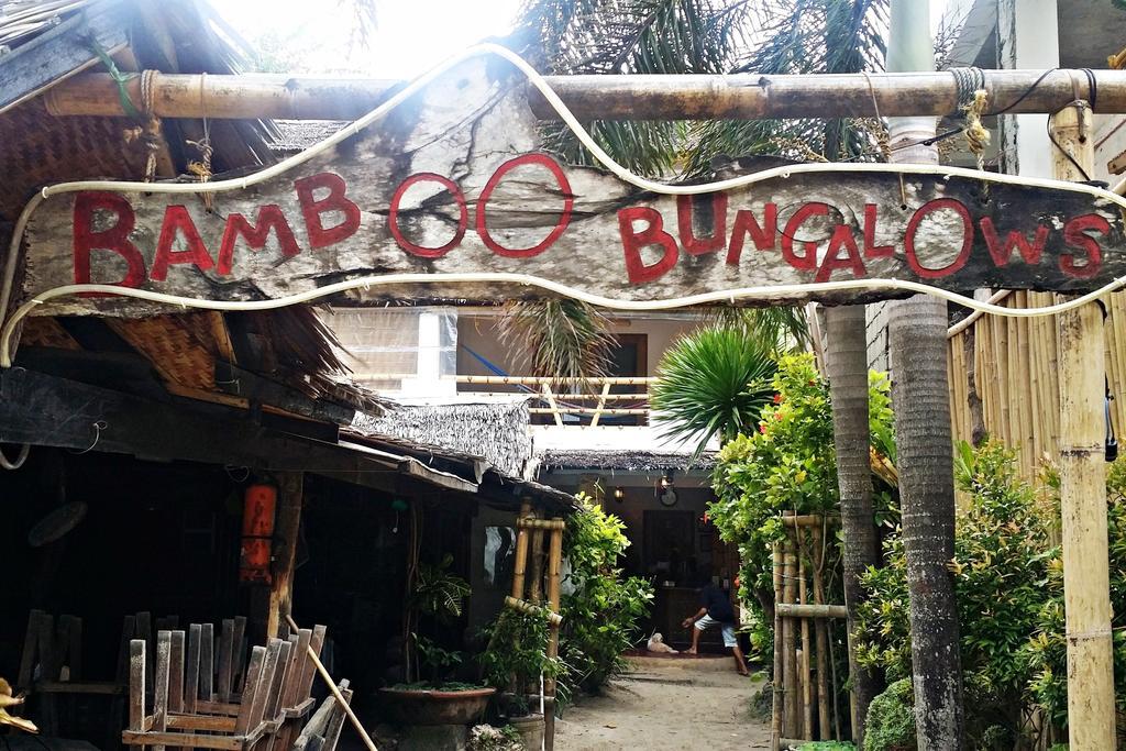 Bamboo Bungalows Resthouse Balabag (Boracay) Exterior foto